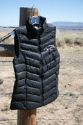 Women's Black Puffer Vest