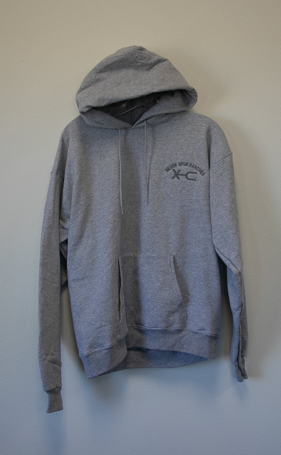 Grey Hooded Sweatshirt